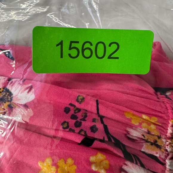 Torrid 00 Women's Pink Floral Off-Shoulder Mini Fit & Flare Dress M/L Summer - Picture 12 of 12